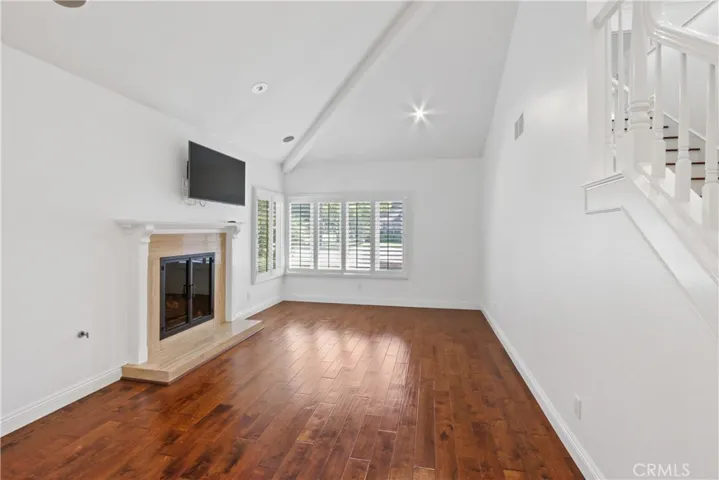 Beautiful hardwood floors.
