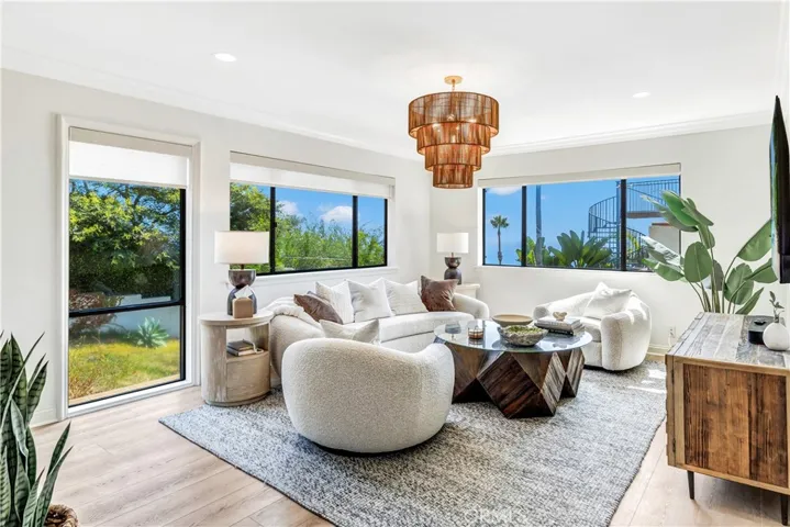 Main level Livingroom with ocean view