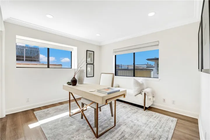 Main level bedroom with ocean view