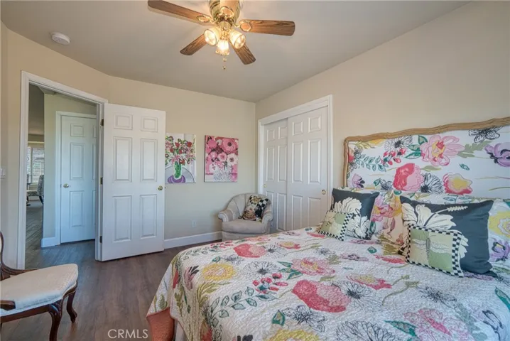 Bedroom 1 with furniture