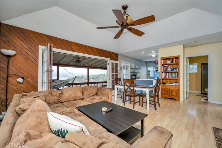 Upper floor also has a 3/4 bathroom in addition to living room, dining room, kitchen