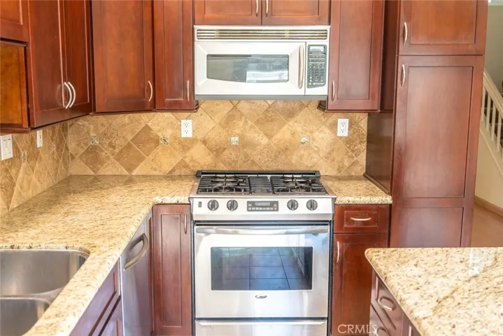 Stove and microwave
