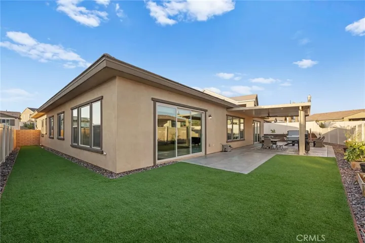 Pet friendly turf with drains