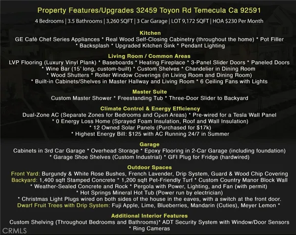 32459 Toyon Road, Temecula, California 92591