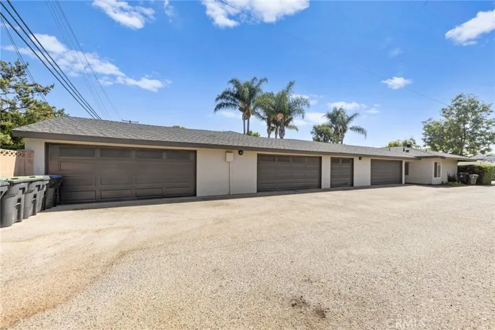 Second garage from left