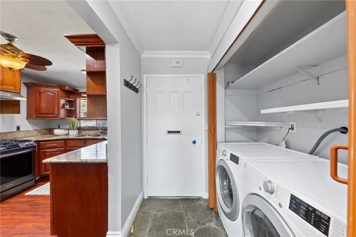 Washer and dryer included