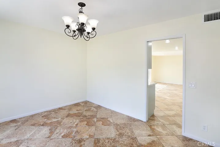 Dining Room with door to Kitchen