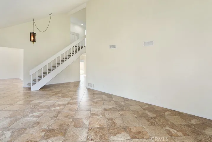 Living Room and Stairs