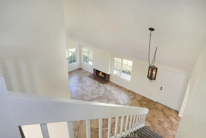 Living Room  from top of stairs