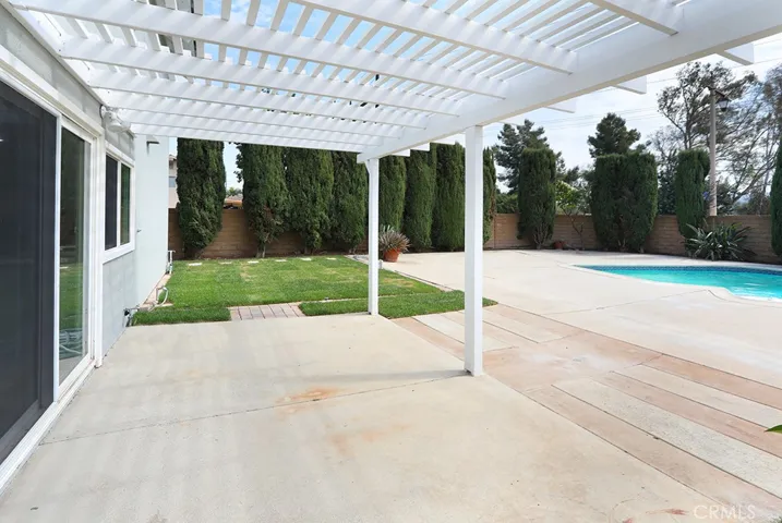 Rear Patio