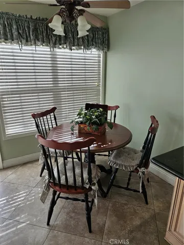 Another dining area in the family room.
