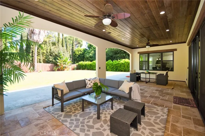 Rear Patio   Spacious
