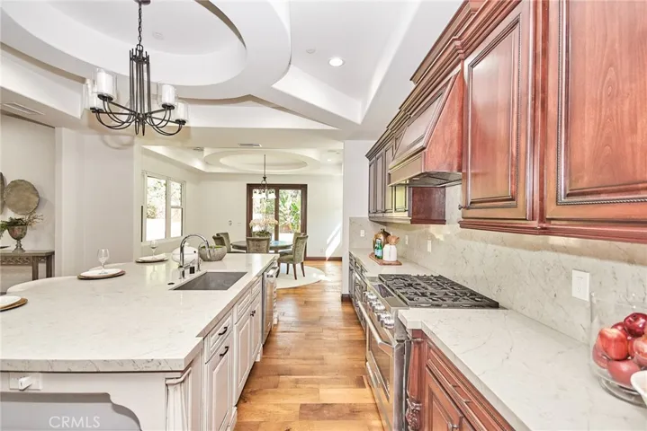 Kitchen & Formal Dining View