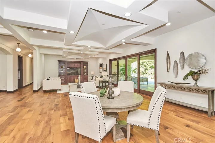 Umbrella Design Ceiling with Recessed Lights