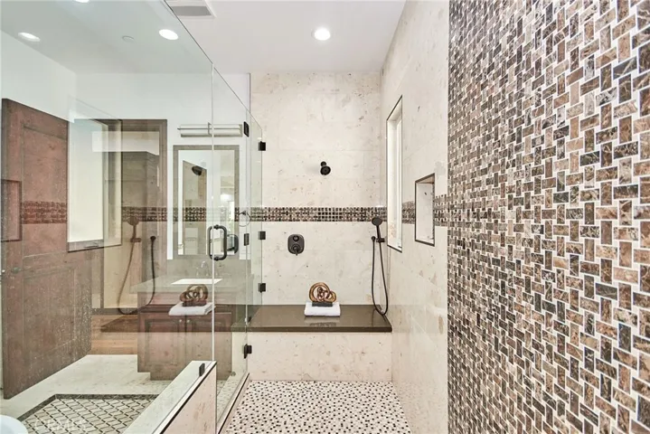 Master Bath walk-in Shower