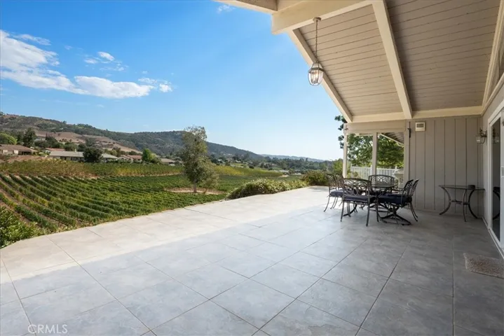 Back patio