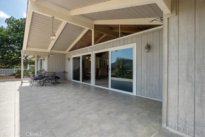 Back patio