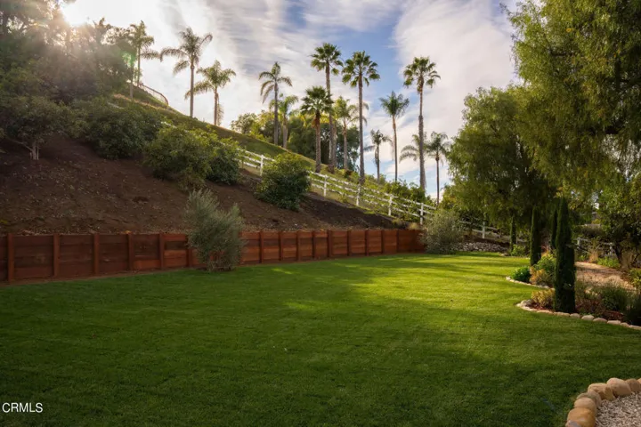 Useable land in rear (tennis, barn?)