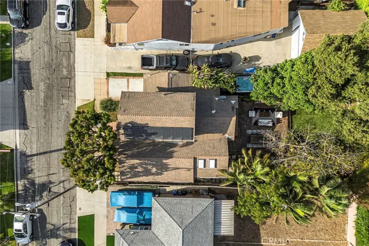 The architectural and natural beauty of the lot overhead.