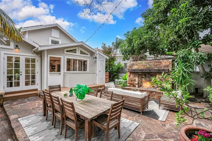 Morning, day or night, this outdoor living and dining room is The Spot!