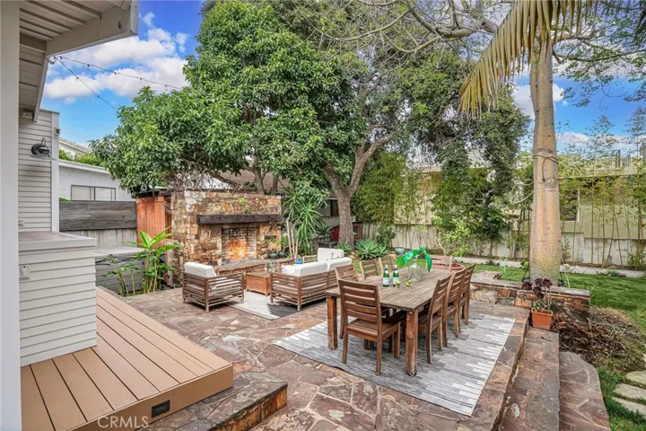 The stunning patio is an intentional expansion of the home to enjoy the SoCal climate year-round. Life is better outdoors.