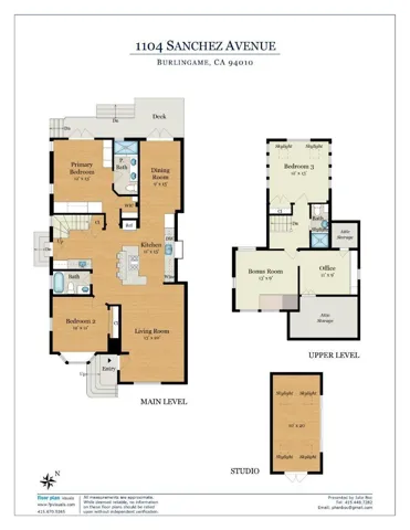 1104 Sanchez Avenue, Burlingame, California 94010