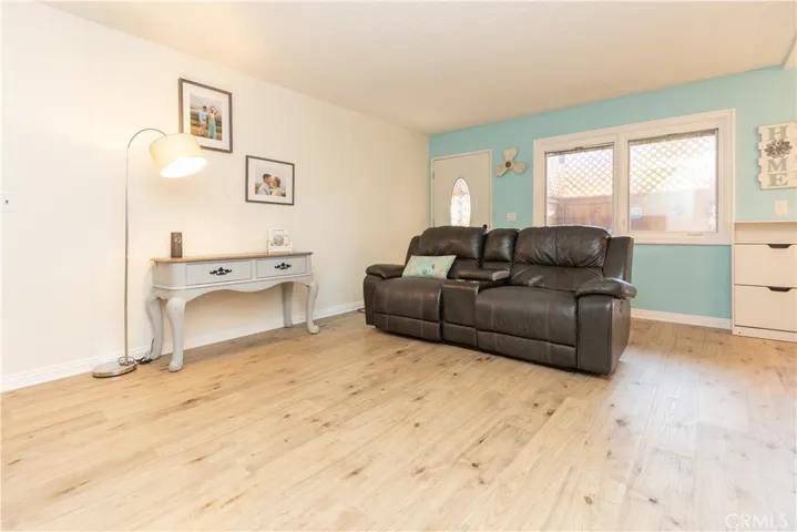 Comfortable main living area.
