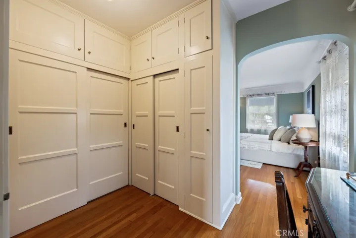 large closet area in primary