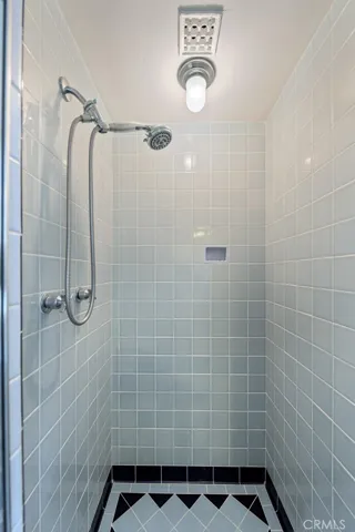 Shower of upstairs guest bath