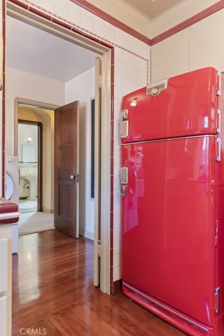 vintage fridge
