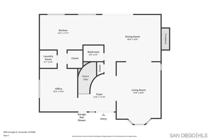 3805 Carnegie Drive, Oceanside, California 92056