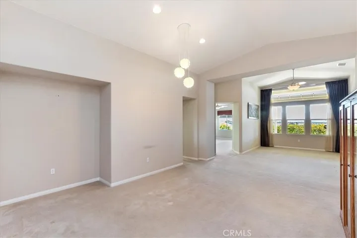 Great room - Living & Dining rooms High Ceilings