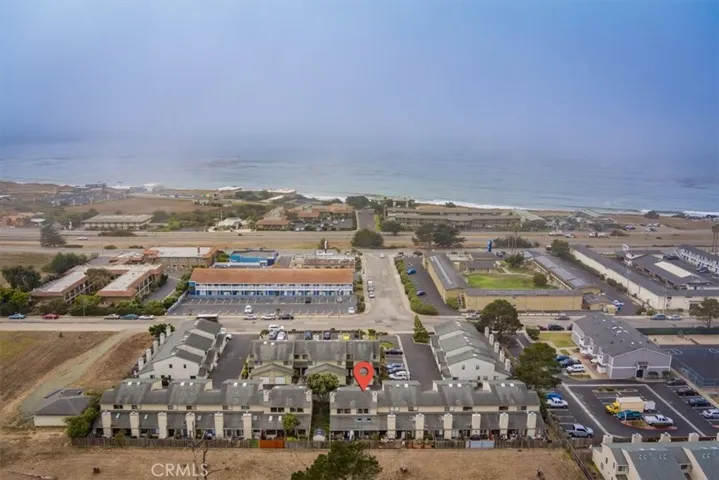 Another view of condo and ocean.