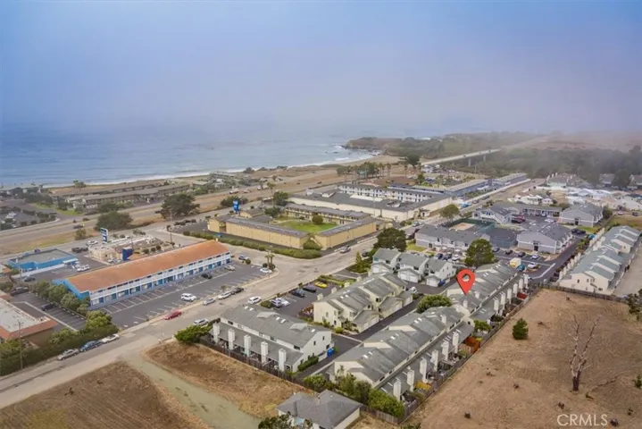 View of condo location and proximity to ocean.