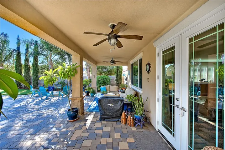 Preview 18 of 31 - Covered Patio with Ceiling Fans & Lights