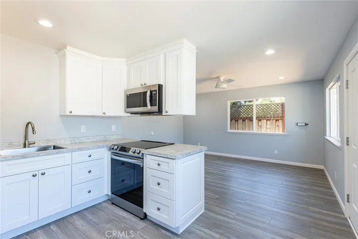 House #1 -Kitchen + Living Area