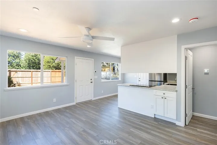 House #1 -Kitchen + Living Area