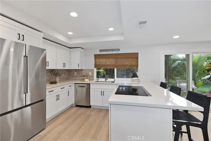 Beautifully remodeled kitchen.