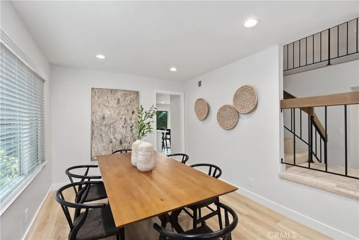 Formal dining room conveniently located adjacent to kitchen.