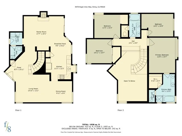 9470 Eagle View Way, Gilroy, California 95020