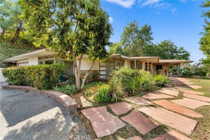 Walkway to the front door