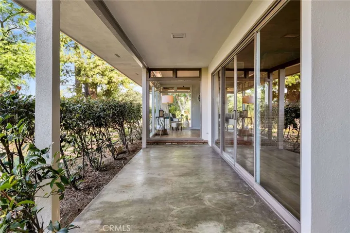 Sliding doors to your spacious patio