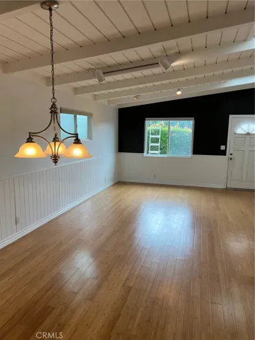 Dining and Living rooms
