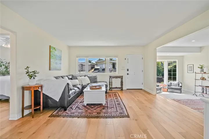 Open floor plan makes the home feel bigger and provides flexible space for entertaining.