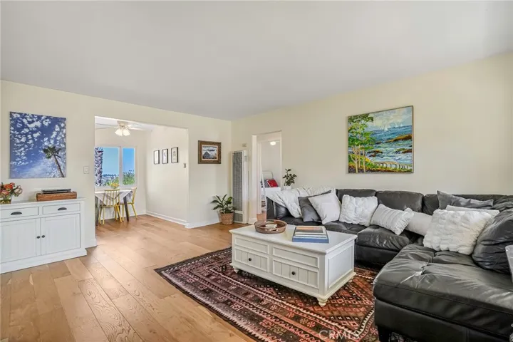 Open floor plan makes the home feel bigger and provides flexible space for entertaining.