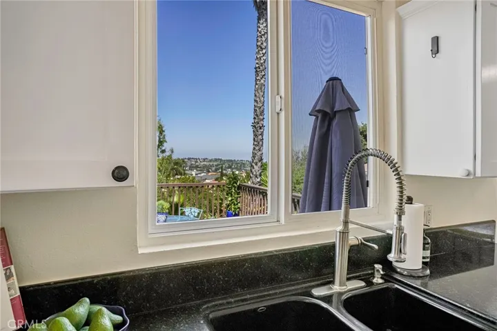 Sweeping views from kitchen sink