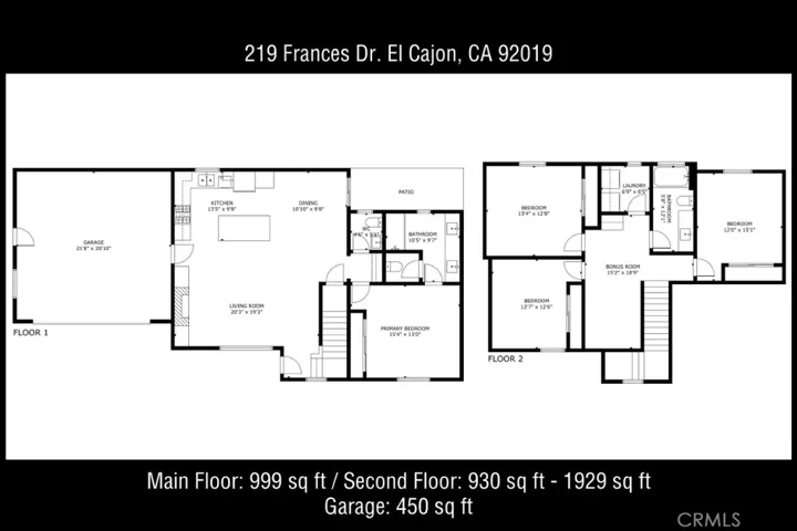 219 Frances Drive, El Cajon, California 92019