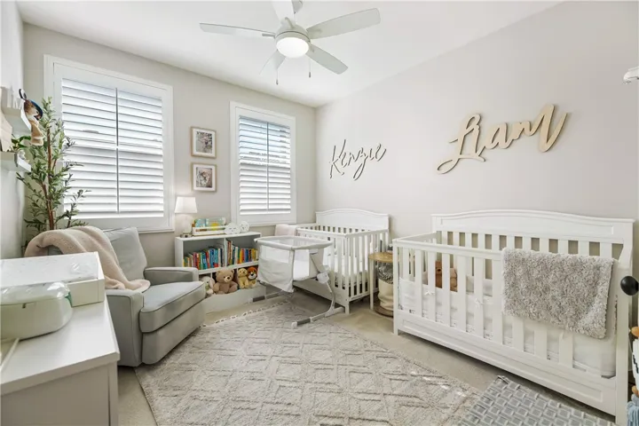 Two additional bedrooms provide ample space for family or guests. *Only one bedroom pictured in photographs*