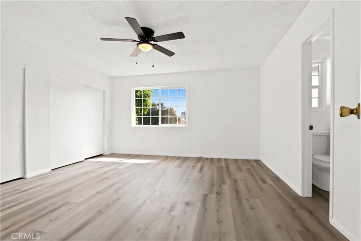 Primary Bedroom w/wall to wall closets