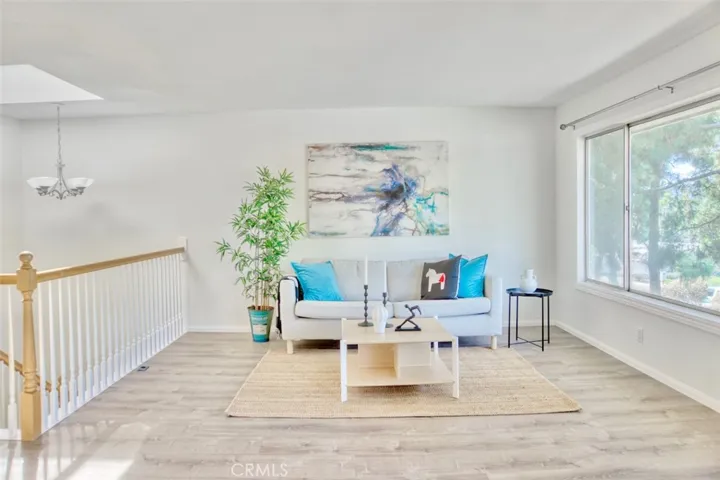 Ample great room for family gatherings